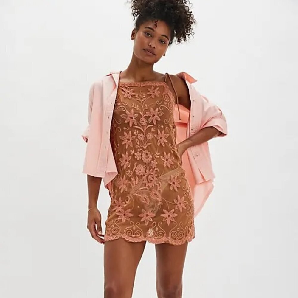 Free People Bali Sugar Coated Slip Nwt - small - Picture 3 of 10